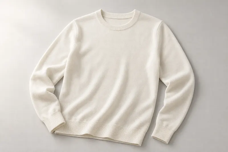Linknit merino wool knitwear fabric display