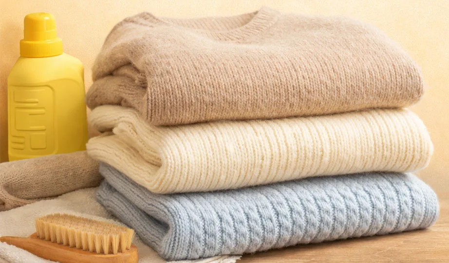 Linknit sweater care and storage guide