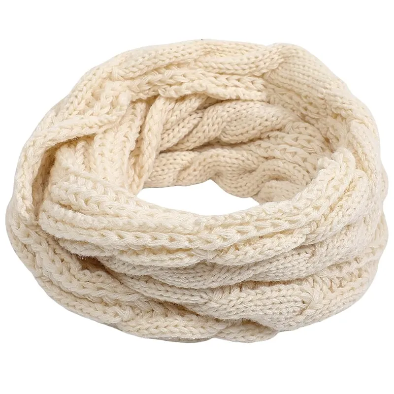 Linknit blue knit wrap custom sample OEM/ODM knit accessories
