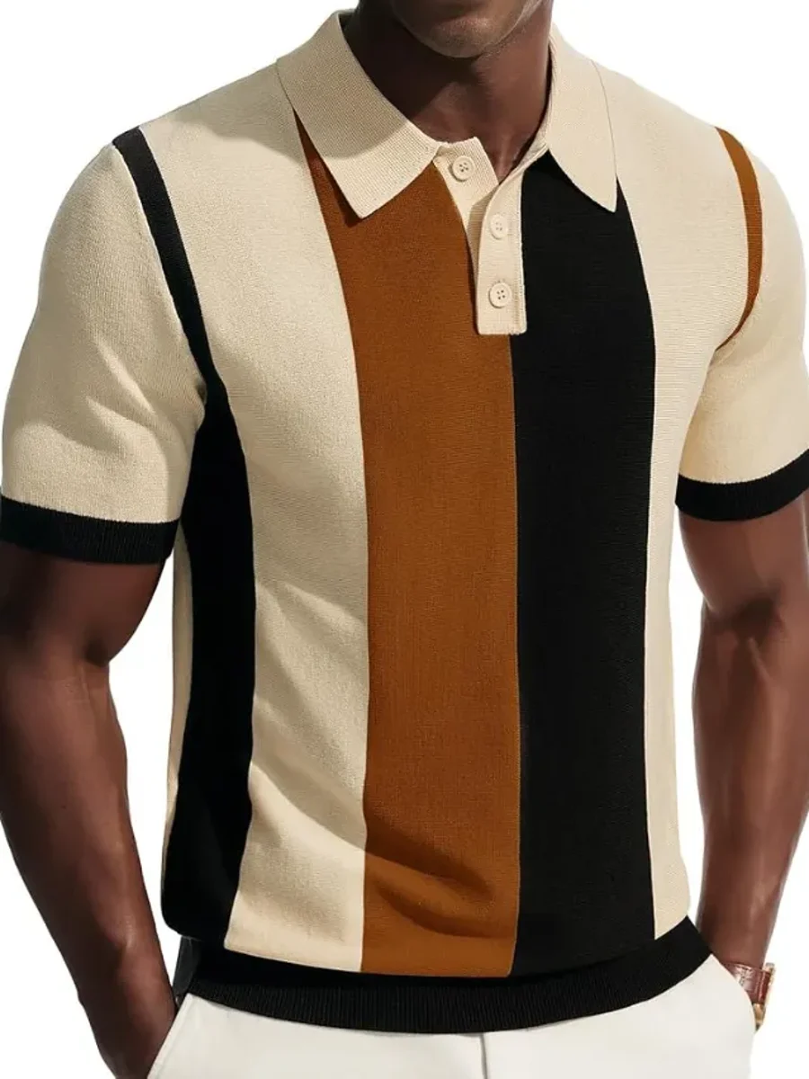 Linknit Tuosheng custom knit polo shirt, mens and womens knit top OEM ODM